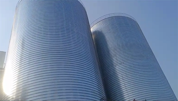 托喀依乡2座混凝土高架卷板仓