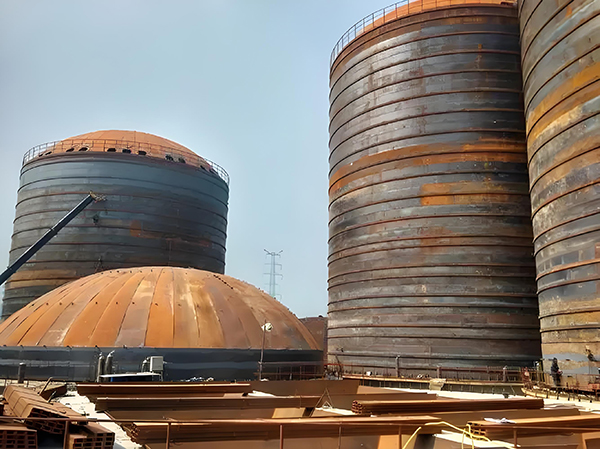 托喀依乡焦粉钢板仓